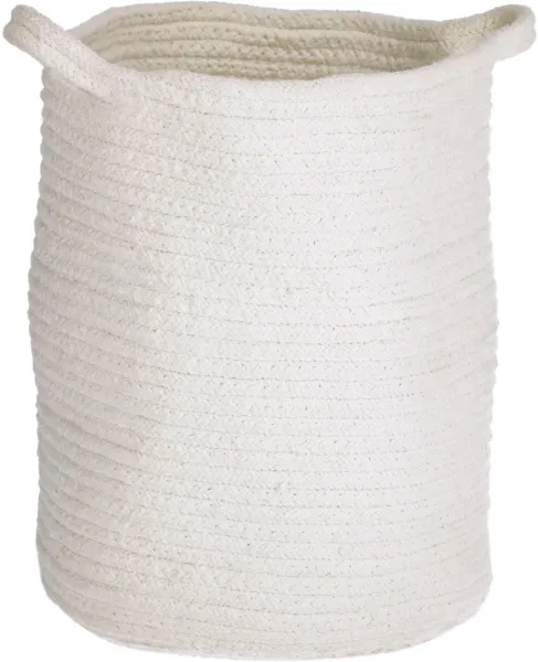 Abeni, Kurv, hvid, H30x25x25 cm
